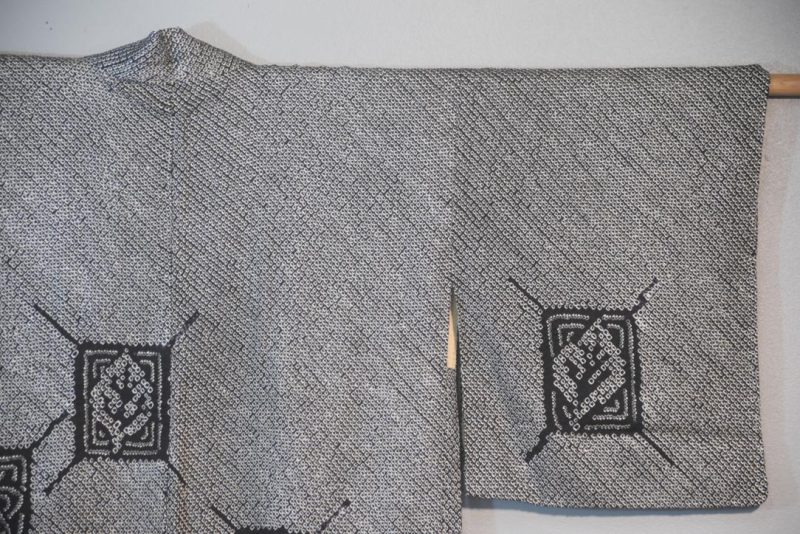 Black Box Shibori Japanese Haori Jacket - Image 6