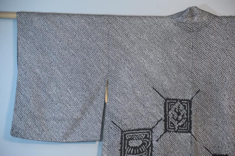 Black Box Shibori Japanese Haori Jacket - Image 5