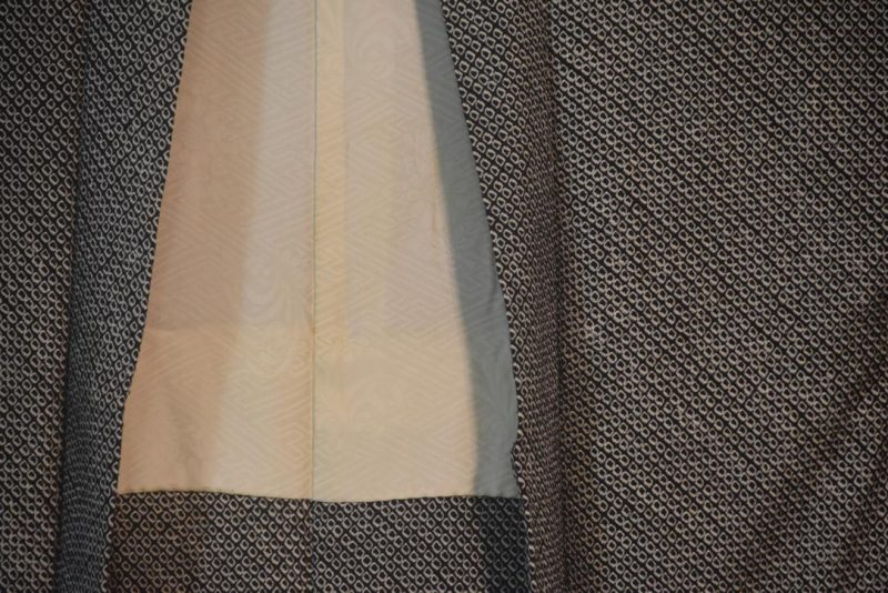 Acorns of Fortune Silk Shibori Japanese Haori Jacket - Image 3