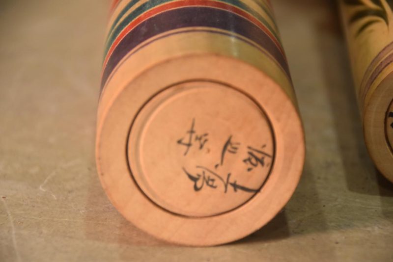 Set of 3 - Kokeshi Dolls Height:375mm - Image 8