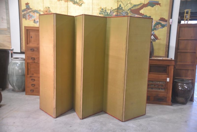 Kabuki Byobu 6 Panel Screen Width:3620mm - Image 3