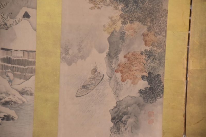 Kisetsu 4 Seasons 2 Panel Screen Width:1880mm - Image 7