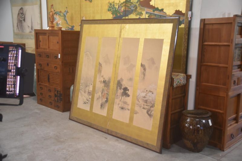 Kisetsu 4 Seasons 2 Panel Screen Width:1880mm - Image 5