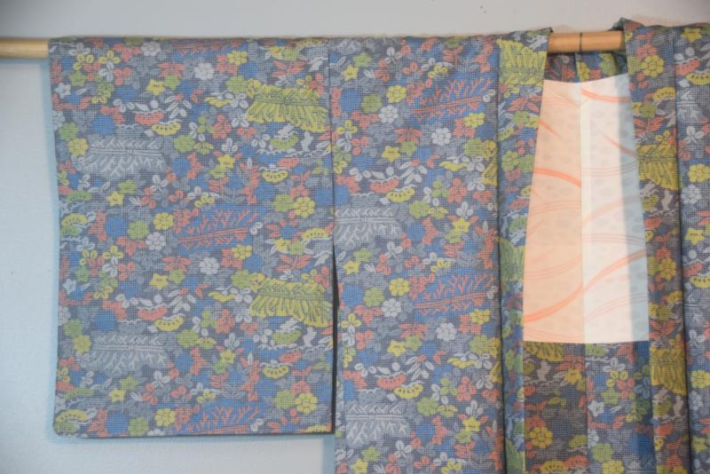 Blue Floral Japanese Haori Jacket...ON HOLD - Image 3