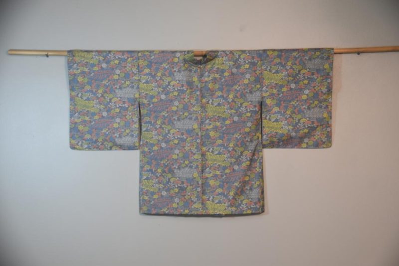 Blue Floral Japanese Haori Jacket...ON HOLD - Image 5