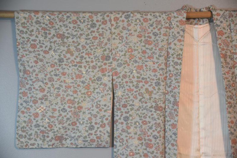 Duck Egg Blue Japanese Haori Jacket - Image 3