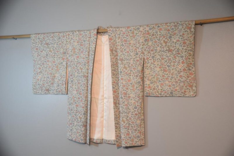 Duck Egg Blue Japanese Haori Jacket - Image 4