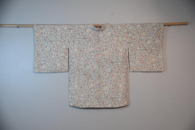 Duck Egg Blue Japanese Haori Jacket - Image 5