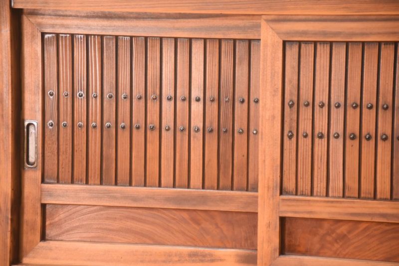 Antique Kyoto Region Kitchen Chest 2 Sections Width:1180mm - Image 2