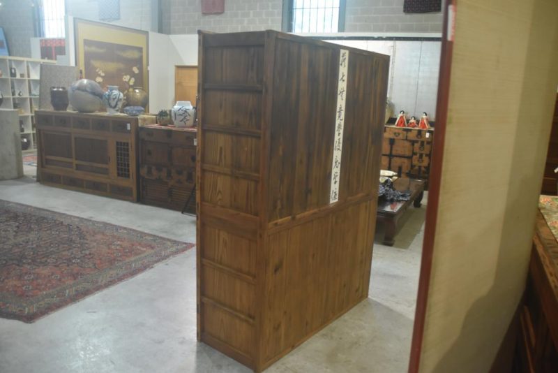 Antique Kyoto Region Kitchen Chest 2 Sections Width:1180mm - Image 6