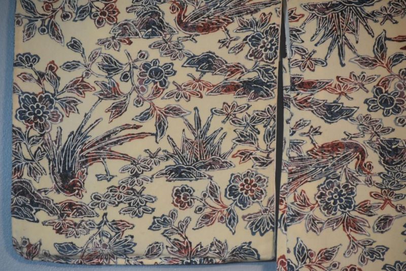 Painted Birds Japanese Haori Jacket - Image 7