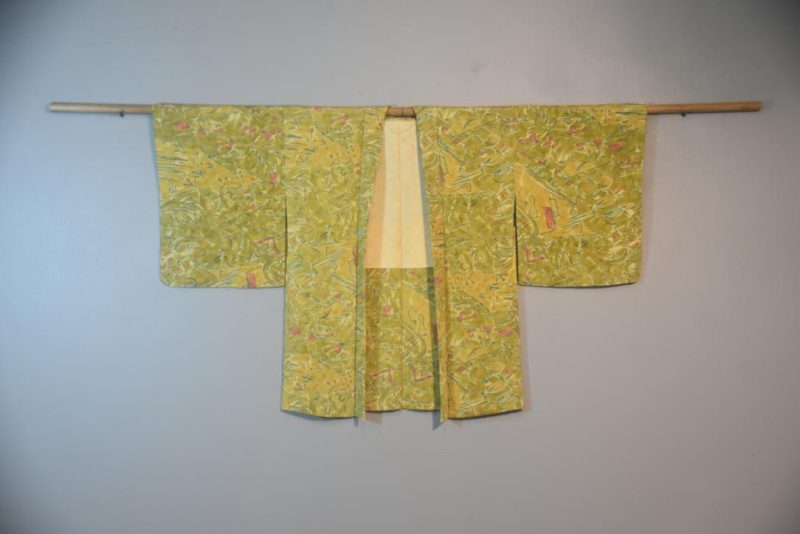 Lovely Green Japanese Haori Jacket - Image 6