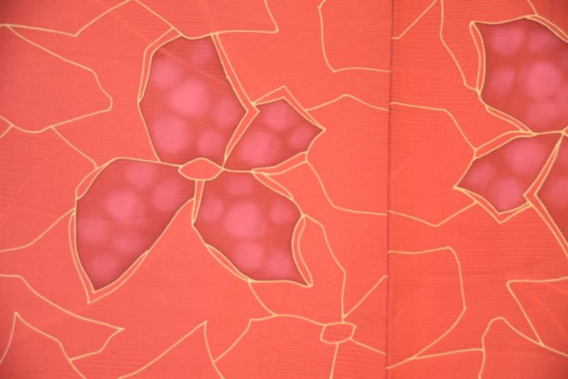 Crimson Red Japanese Haori Jacket - Image 6