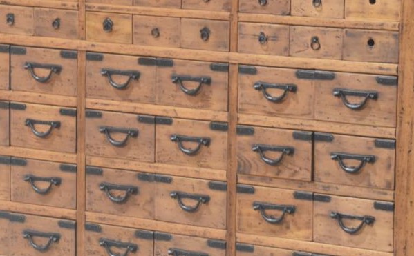 Kyoto Mise Dansu Shop Display Chest Width:1510mm - Image 2