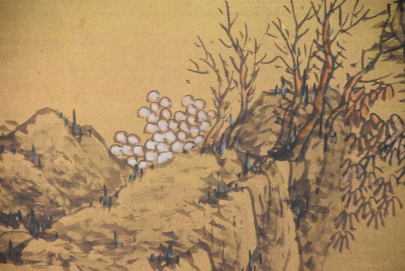 Scenic Gold - 2 Panel Screen Width:1400mm - Image 3