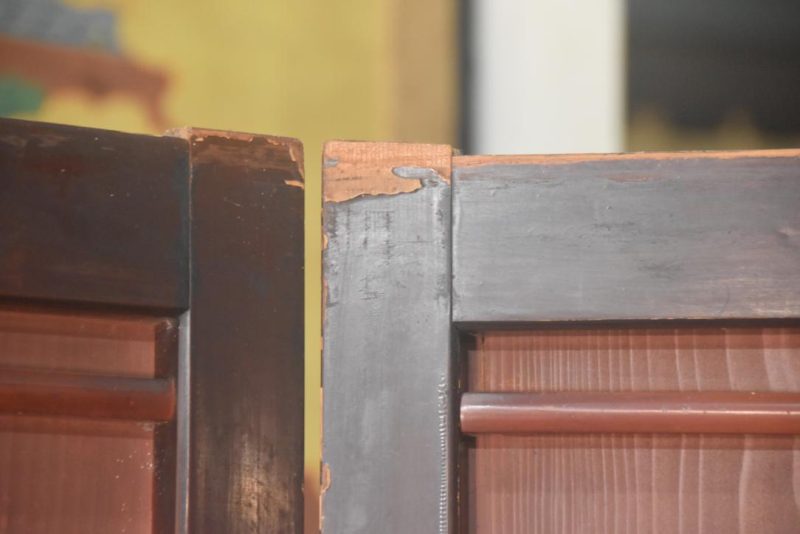 Heavy Wooden Doors - 2 Hinged Screen Width:1960mm - Image 10