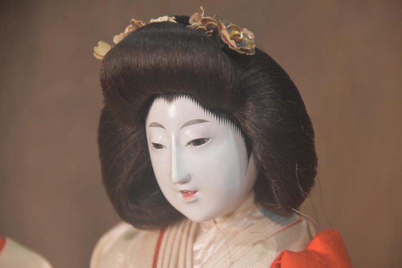 Japanese Ningyo Doll with a Dog - Image 2