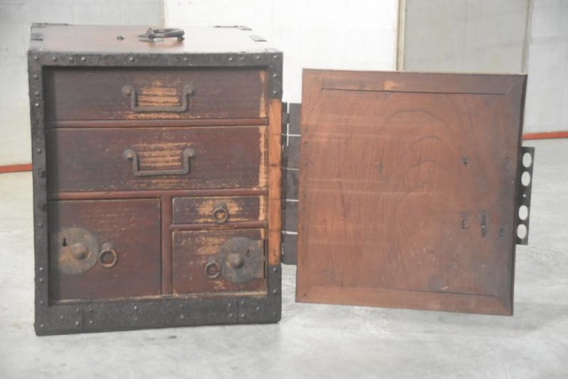 Japanese Funa Dansu Ship's Chest Width:390mm - Image 4