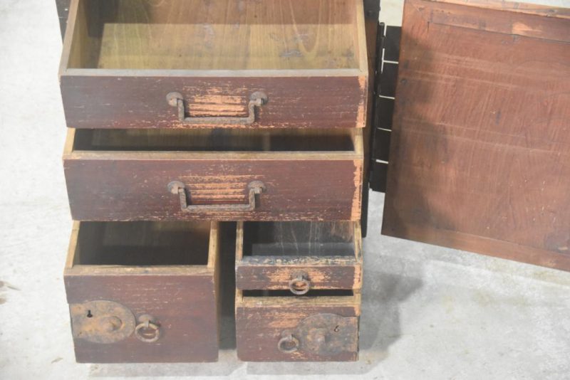 Japanese Funa Dansu Ship's Chest Width:390mm - Image 6