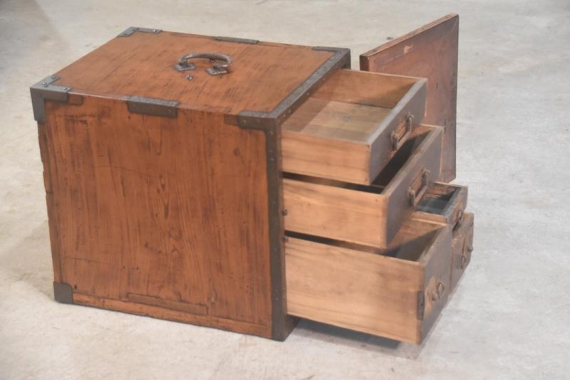 Japanese Funa Dansu Ship's Chest Width:390mm - Image 16