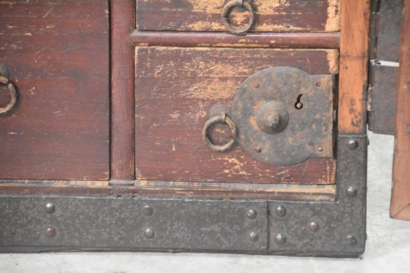Japanese Funa Dansu Ship's Chest Width:390mm - Image 14
