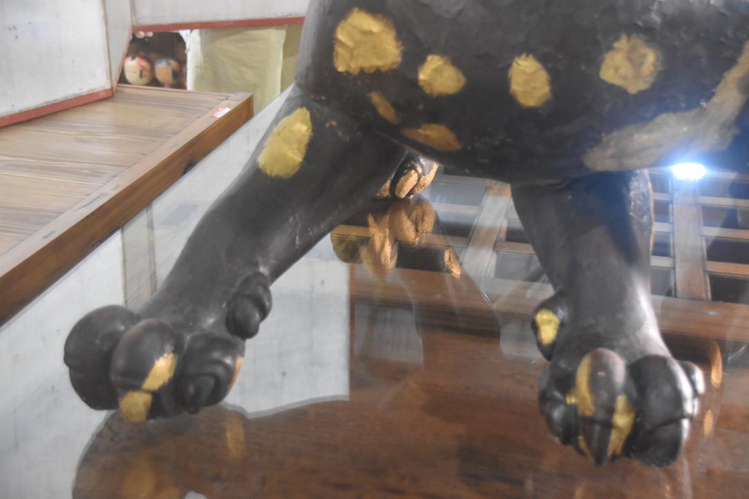 Japanese Edo Period Paper Mache Tiger Width:1220mm - Image 10