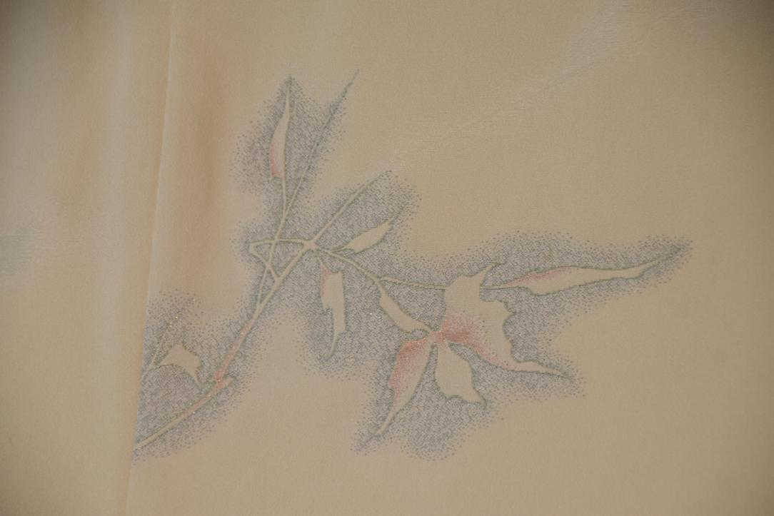 Primrose Yellow Silk Vintage Japanese Haori Jacket - Image 2