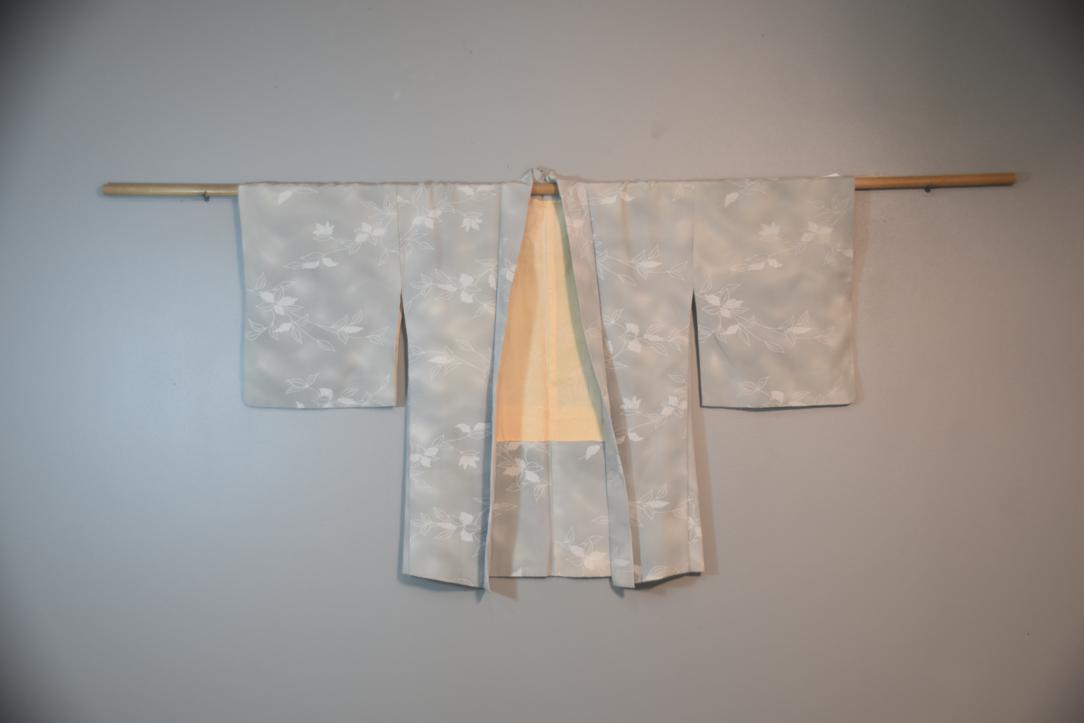 Dove Grey Vintage Japanese Haori Jacket