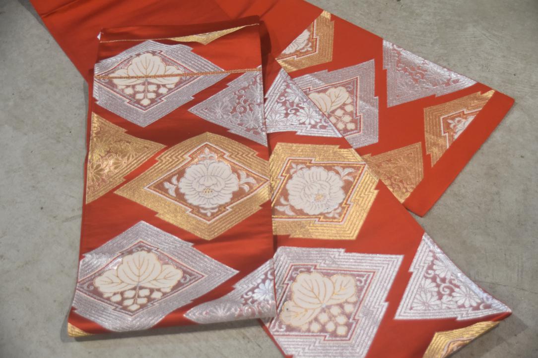 Japanese Vintage Silk Obi Sash Table Runner - Image 6