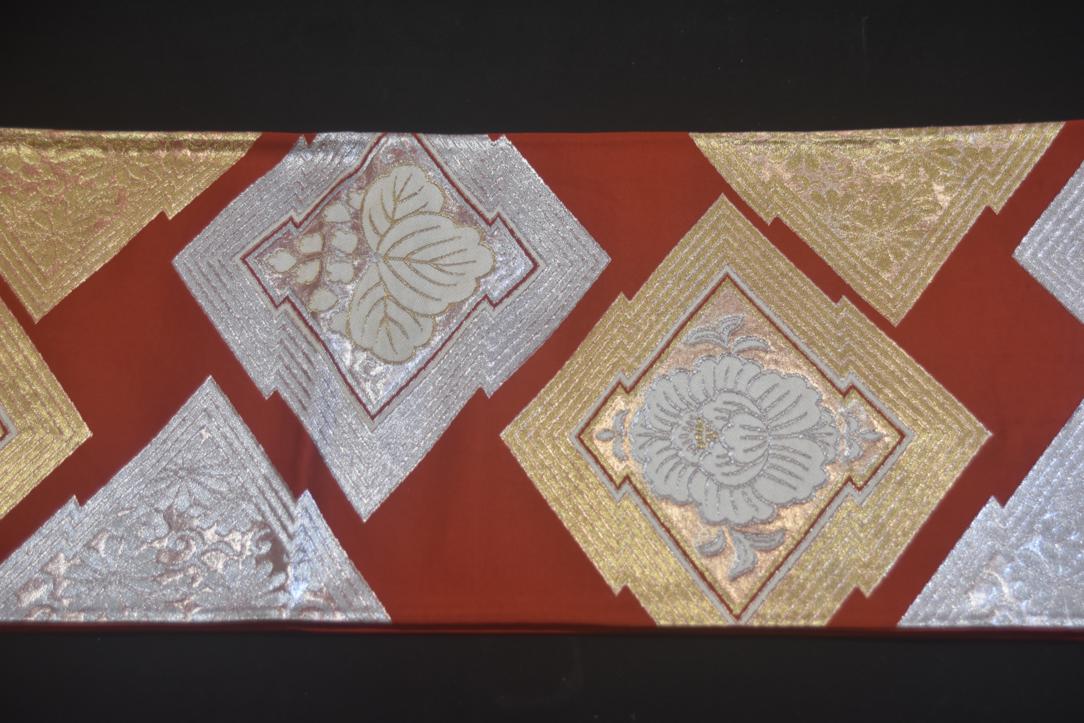 Japanese Vintage Silk Obi Sash Table Runner - Image 4