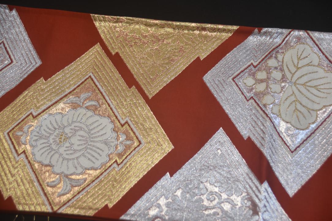 Japanese Vintage Silk Obi Sash Table Runner - Image 3