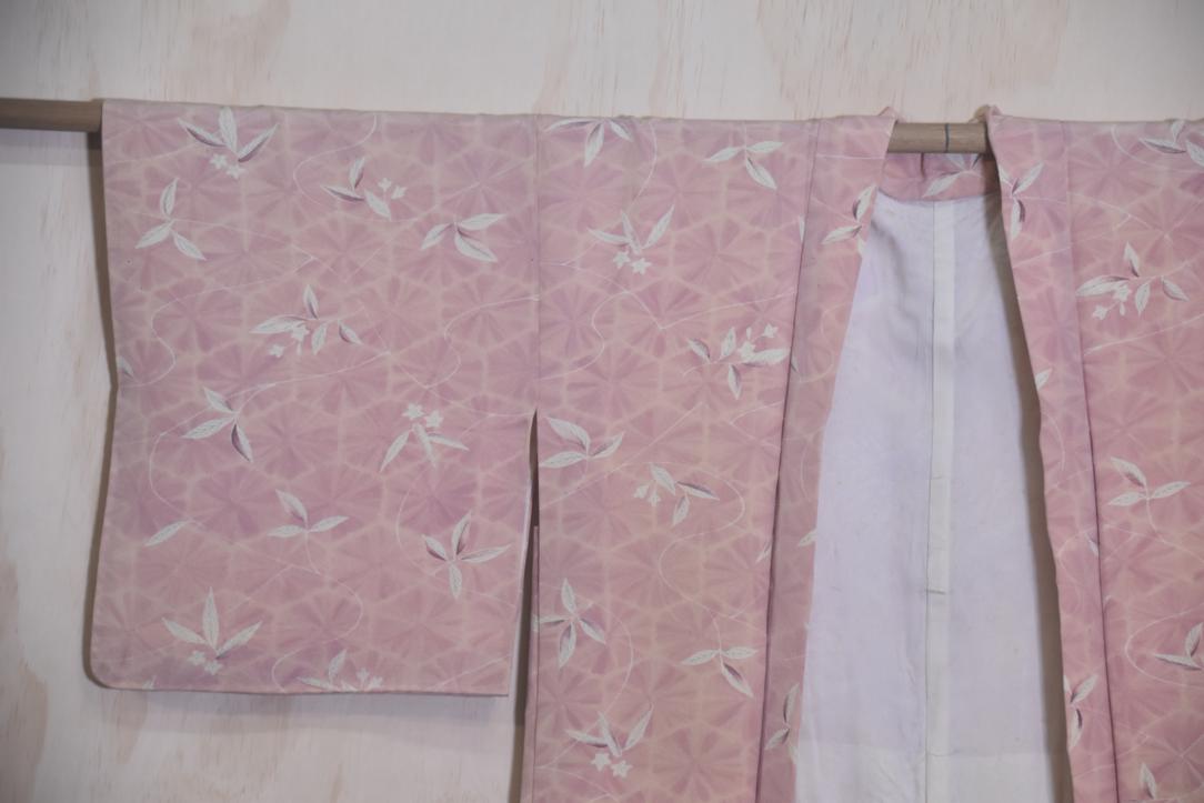 Soft Pink Vintage Haori Jacket - Image 5