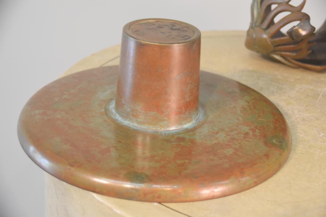 Phoenix Design Bronze Usubata Vase Width:300mm - Image 5