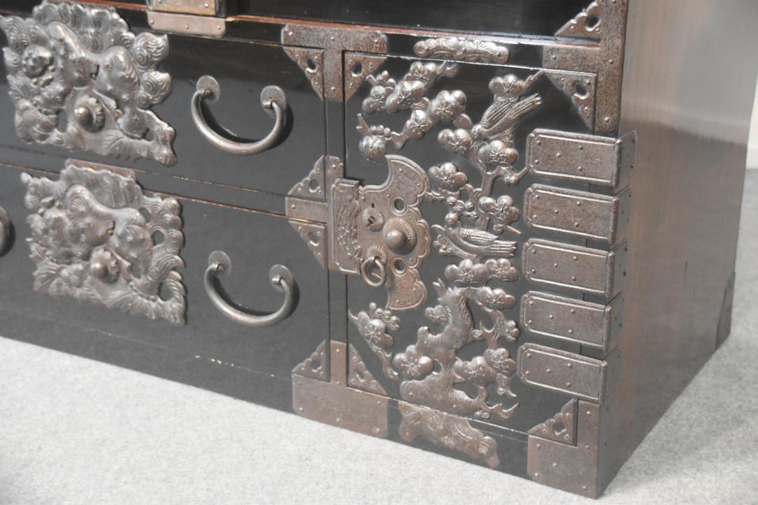 Shonai Antique Clothing Chest Width:880mm - Image 3