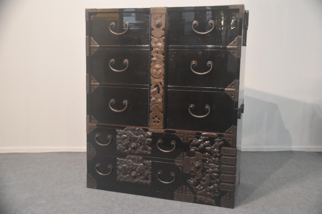 Shonai Antique Clothing Chest Width:880mm - Image 18