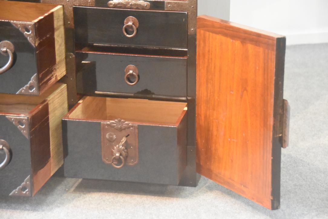 Shonai Antique Clothing Chest Width:880mm - Image 14