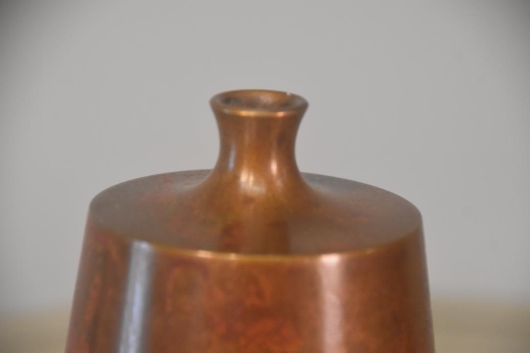 Japanese Murashido Bronze Vase Height:180mm - Image 2