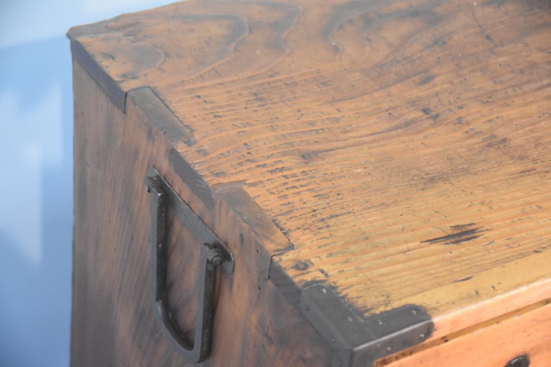 Meiji Period Osaka Region Merchant Chest Width:895mm - Image 10