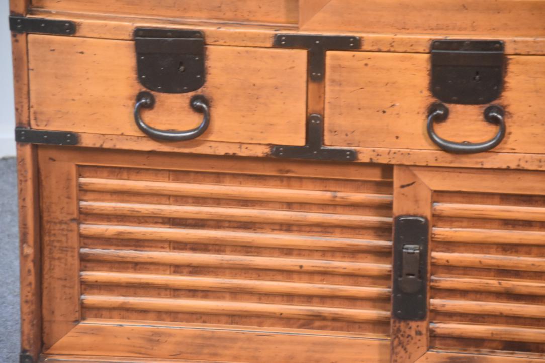 Meiji Period Osaka Region Merchant Chest Width:895mm - Image 3