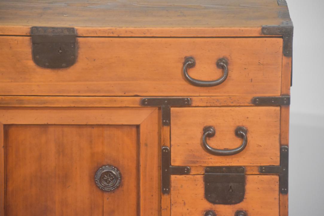 Meiji Period Osaka Region Merchant Chest Width:895mm - Image 2