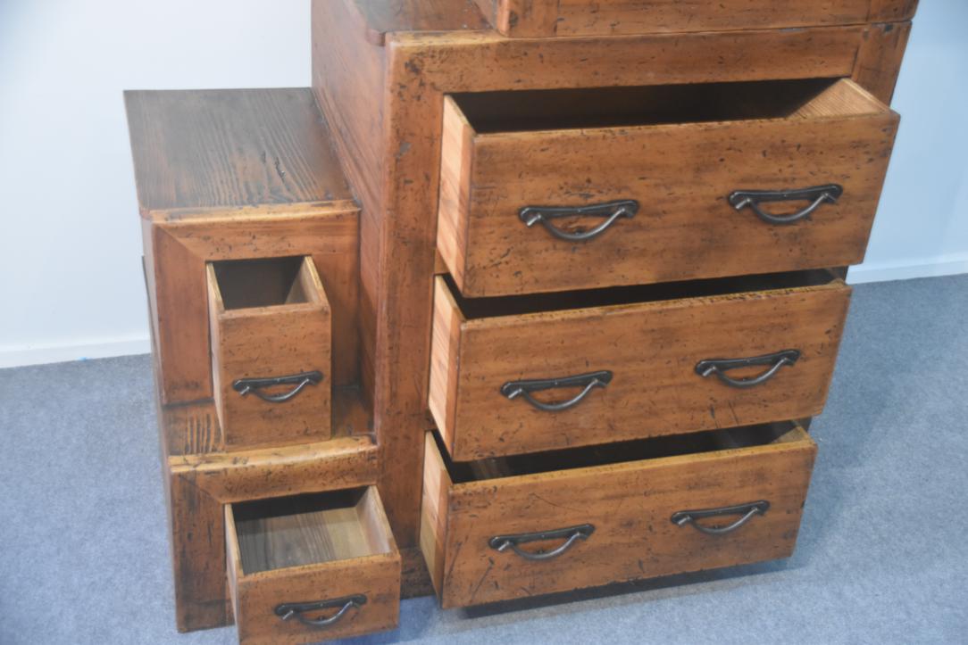 Kaidan Dansu Japanese Two Section Step Chest Width:925mm - Image 11
