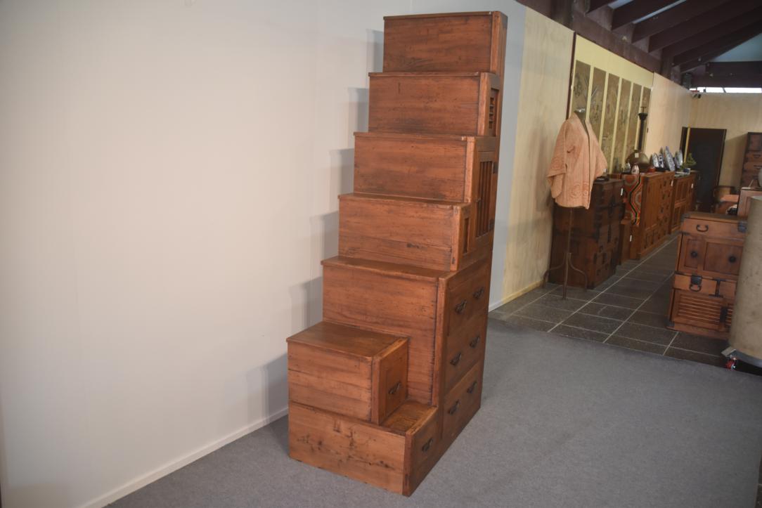 Kaidan Dansu Japanese Two Section Step Chest Width:925mm - Image 7