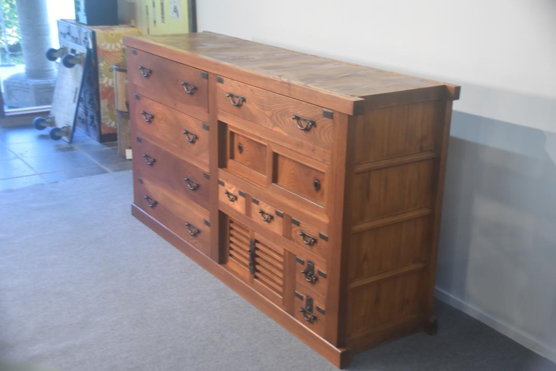 Antique Shop Chest Sideboard Width:1845mm - Image 4