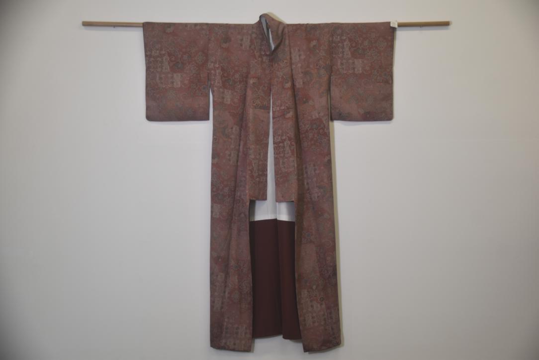 Persian Tones Japanese Silk Kimono - Image 5