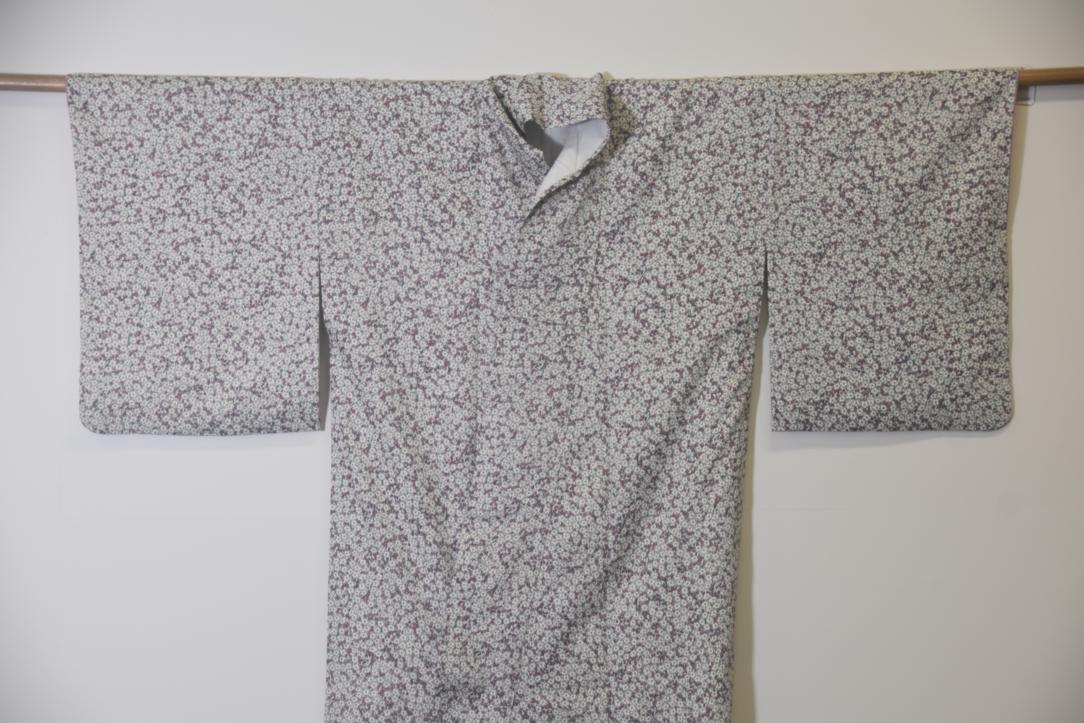 Flower Field Japanese Silk Kimono - Image 7