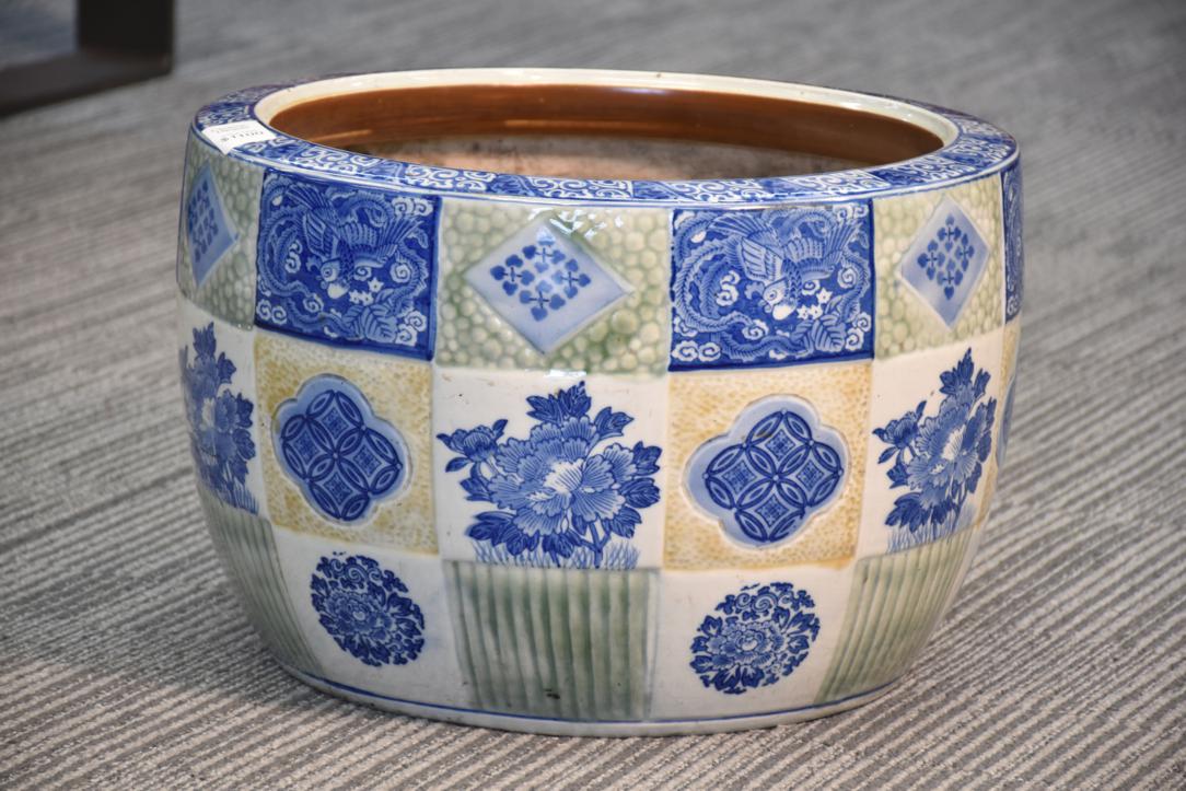 Large Vintage Ceramic Hibachi Width:470mm