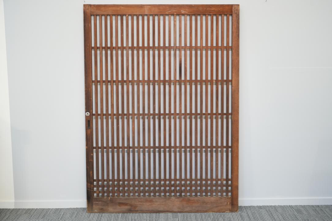 Japanese Timber Slatted Door Width:1300mm