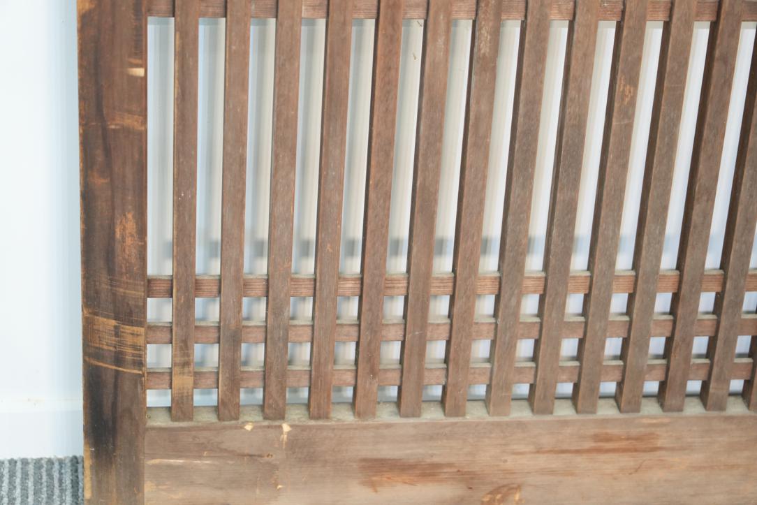Japanese Timber Slatted Door Width:1300mm - Image 2