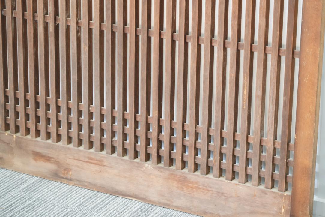 Japanese Timber Slatted Door Width:1300mm - Image 6
