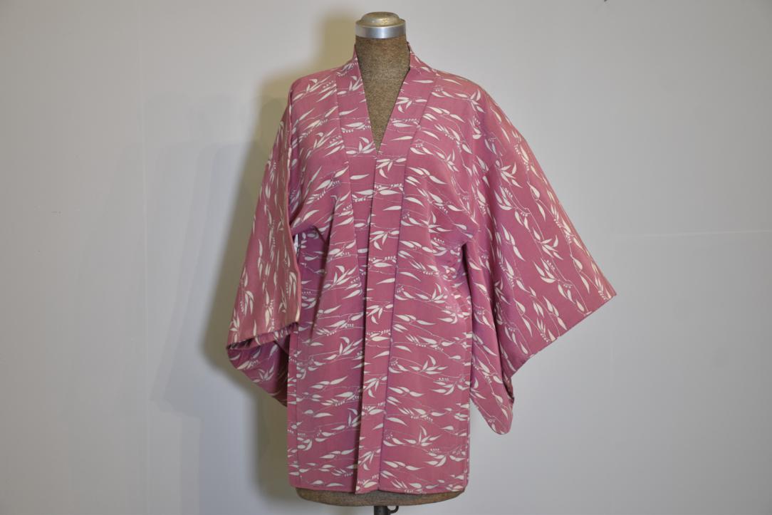 Whispering Pink Vintage Haori Jacket - Image 4